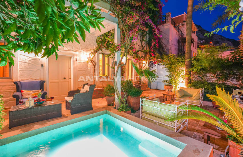 Потрясающий дом с видом на море и природу в Калкане, Анталия 1