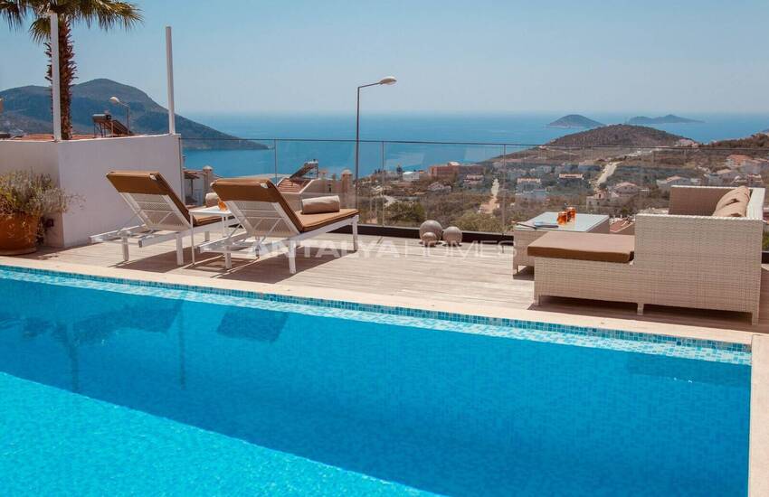 Sea-view House with Rental Potential in Kalkan
