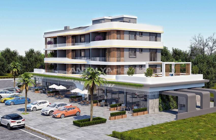 Flats with Pool Near Airport in Altıntaş, Antalya 1