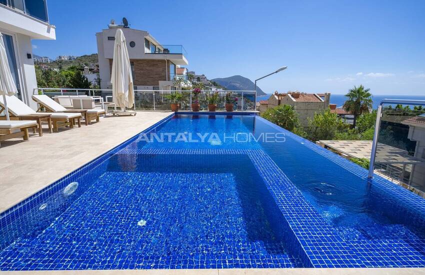 Отдельно стоящий дом в 150 м от моря в бухте Каламар, Калкан 7