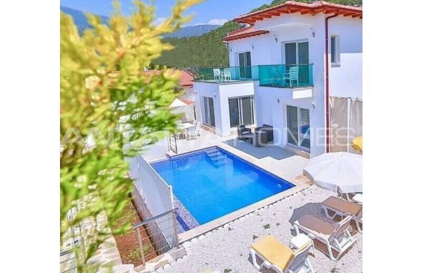 Furnished 3-bedroom Luxury House for Investment in Kaş Peninsula