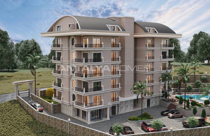 Flats for Sale Close to the Sea in Tosmur, Alanya 2