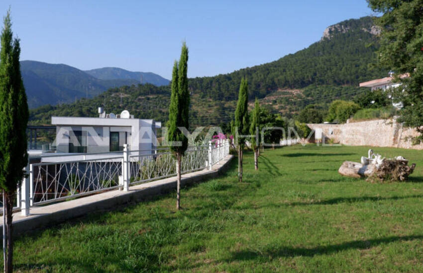 Uniek Design Huis Met Landbouwgrond In Alanya Kestel 7