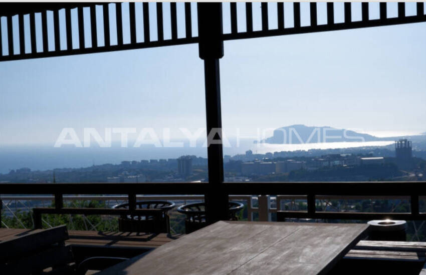 Uniek Design Huis Met Landbouwgrond In Alanya Kestel 19