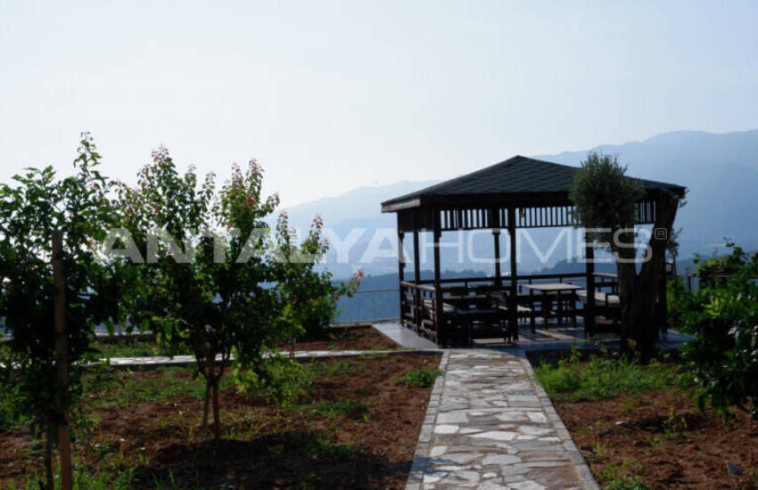 Uniek Design Huis Met Landbouwgrond In Alanya Kestel 10