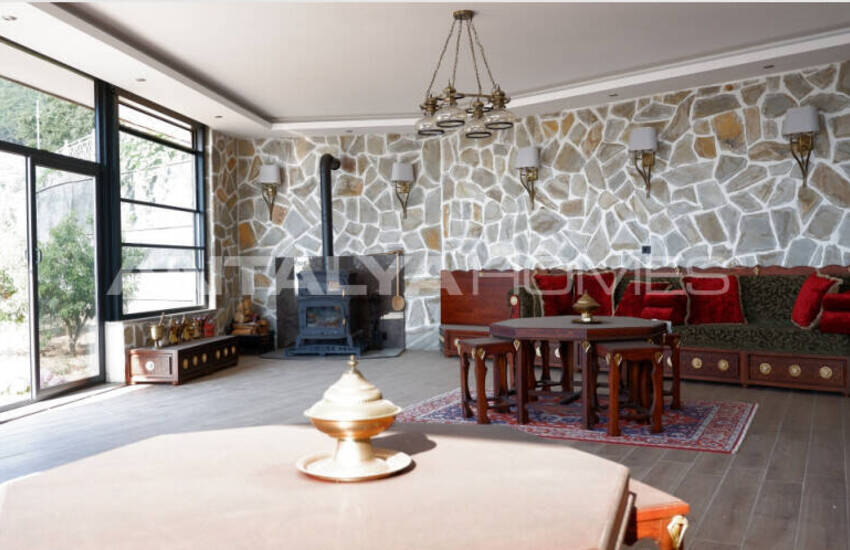 Uniek Design Huis Met Landbouwgrond In Alanya Kestel 17