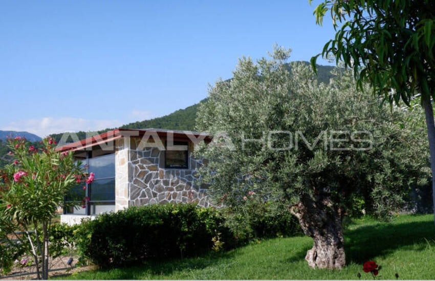 Uniek Design Huis Met Landbouwgrond In Alanya Kestel 15