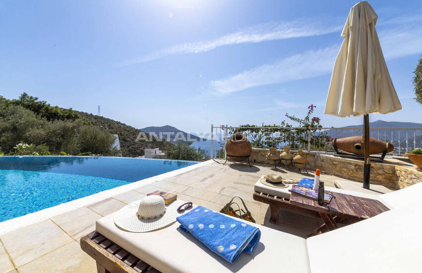 Villa Med 5 Sovrum, Havsutsikt Och Privat Pool I Kalkan 16
