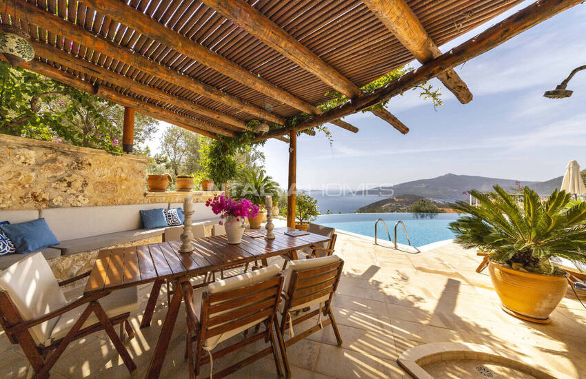 Villa Med 5 Sovrum, Havsutsikt Och Privat Pool I Kalkan 14