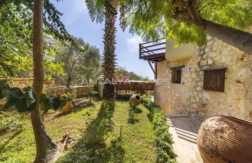 Villa Med 5 Sovrum, Havsutsikt Och Privat Pool I Kalkan 12