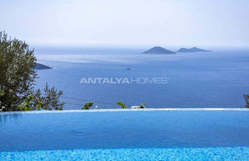 Villa Med 5 Sovrum, Havsutsikt Och Privat Pool I Kalkan 1