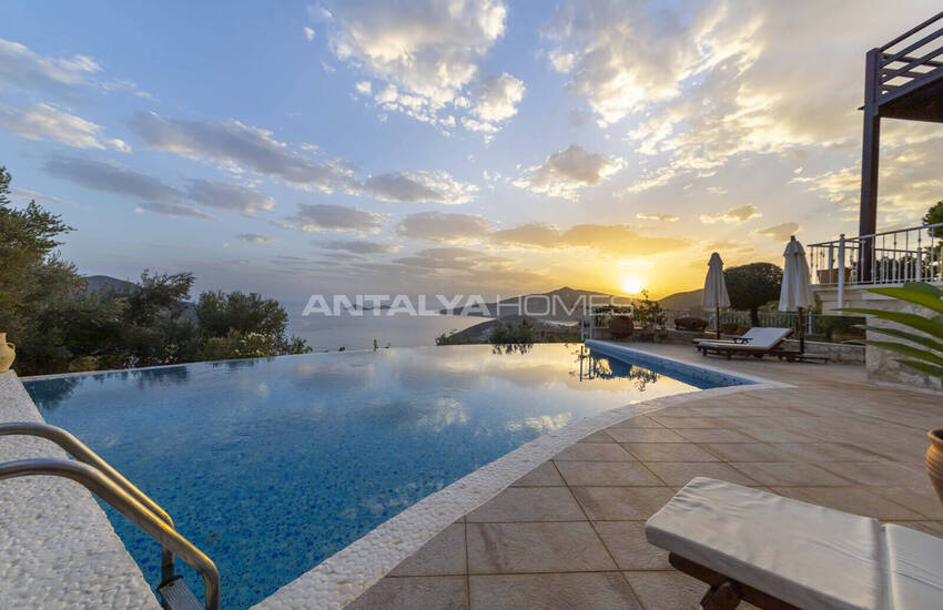 Villa Med 5 Sovrum, Havsutsikt Och Privat Pool I Kalkan 8