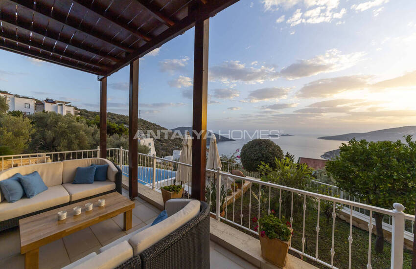 Villa Med 5 Sovrum, Havsutsikt Och Privat Pool I Kalkan 2
