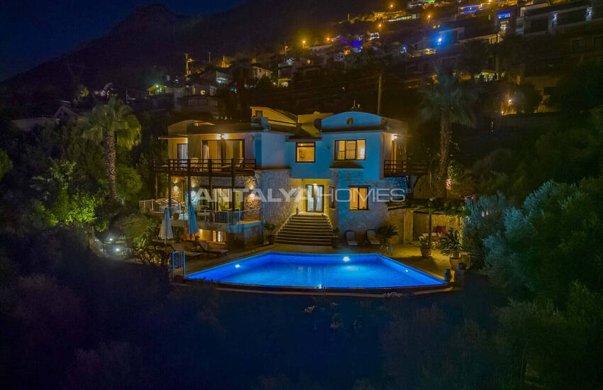 Villa Med 5 Sovrum, Havsutsikt Och Privat Pool I Kalkan 6