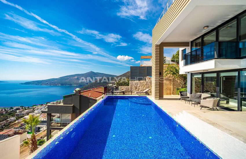 Elegante Villa Met Privézwembad, Tuin En Zeezicht In Kalkan 2