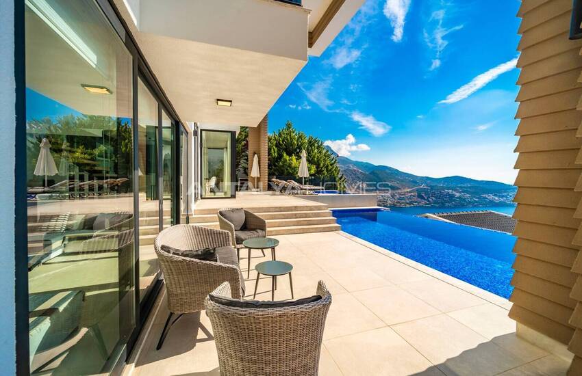 Elegante Villa Met Privézwembad, Tuin En Zeezicht In Kalkan 5