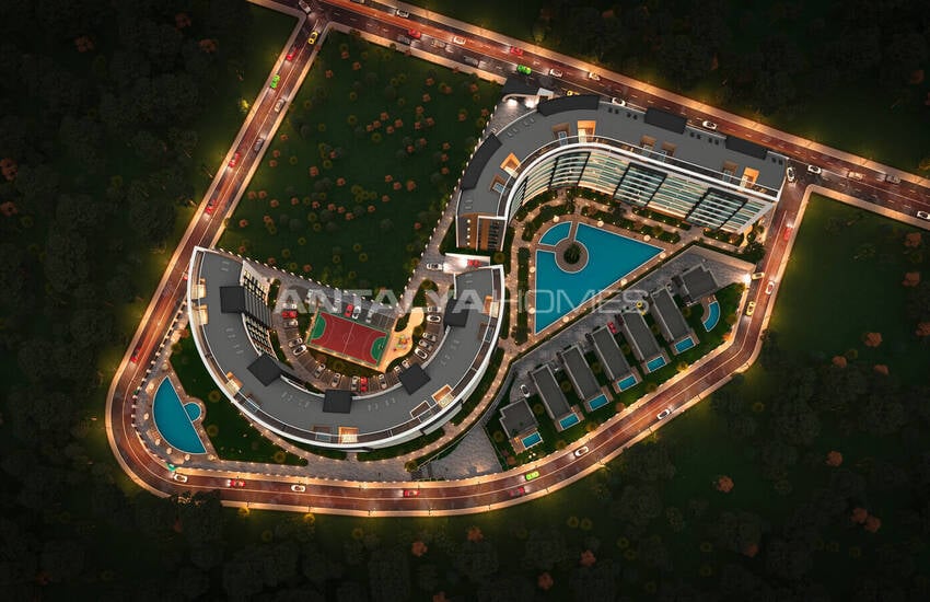 آپارتمانهای با چشمانداز دریا با امکانات ممتاز در کپز آنتالیا 9