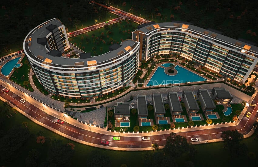 آپارتمانهای با چشمانداز دریا با امکانات ممتاز در کپز آنتالیا 2