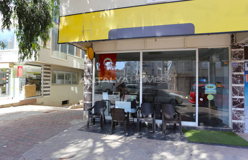 Magasin À Vendre En Bordure De Rue À Muratpaşa Antalya