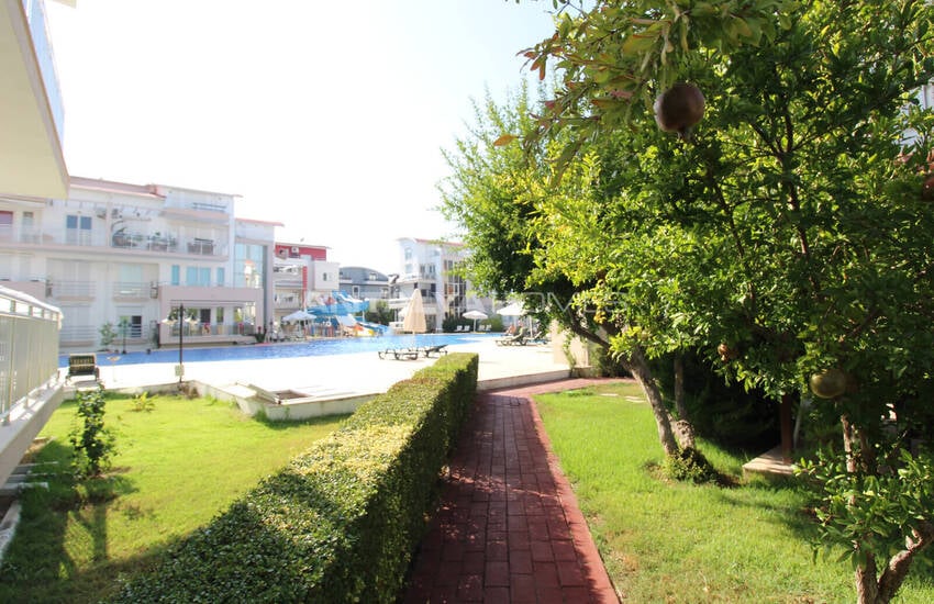Belek'te Tatil Köyü Olanaklarına Sahip Sitede Eşyalı 2+1 Daire 14