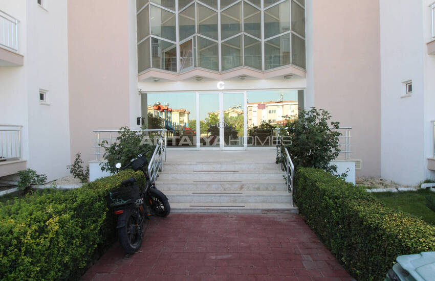 Belek'te Tatil Köyü Olanaklarına Sahip Sitede Eşyalı 2+1 Daire 21