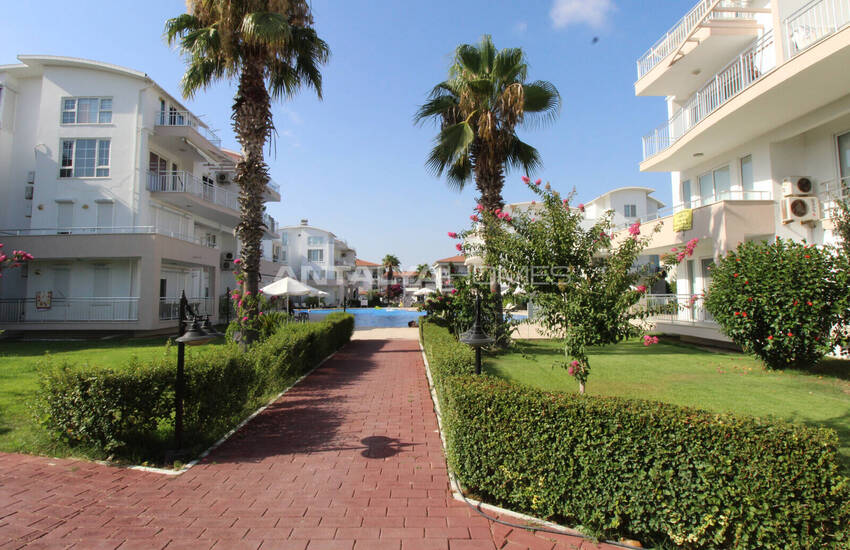 Belek'te Tatil Köyü Olanaklarına Sahip Sitede Eşyalı 2+1 Daire 4