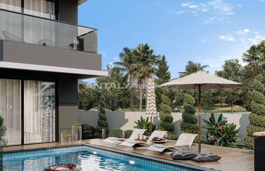 Eleganta Villor Med Privat Pool Och Trädgård I Muratpasa Antalya 5