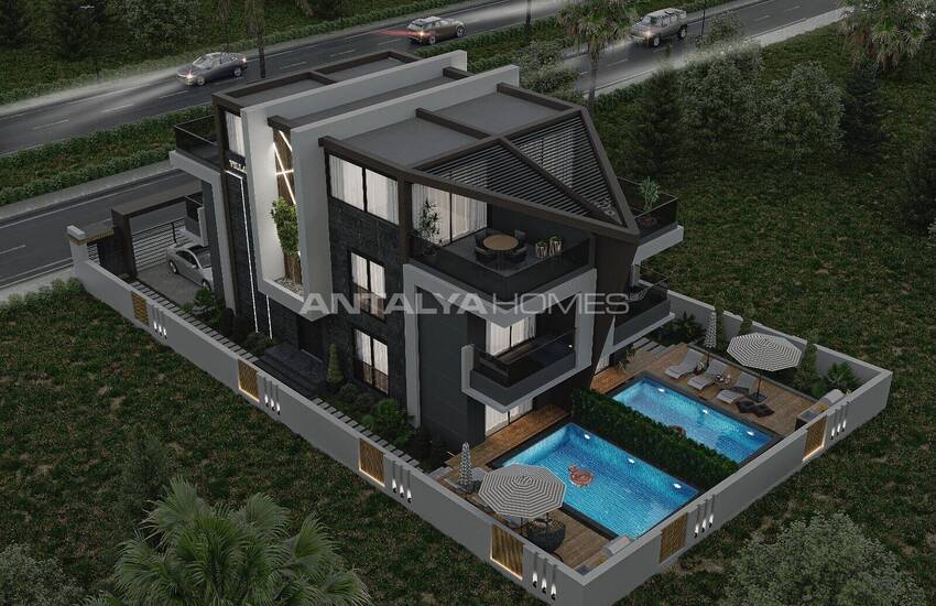Élégantes Villas Avec Piscine Et Jardin Privés À Muratpasa, Antalya 2