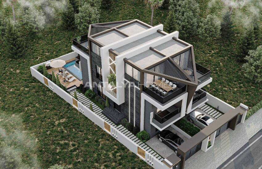 Eleganta Villor Med Privat Pool Och Trädgård I Muratpasa Antalya 3