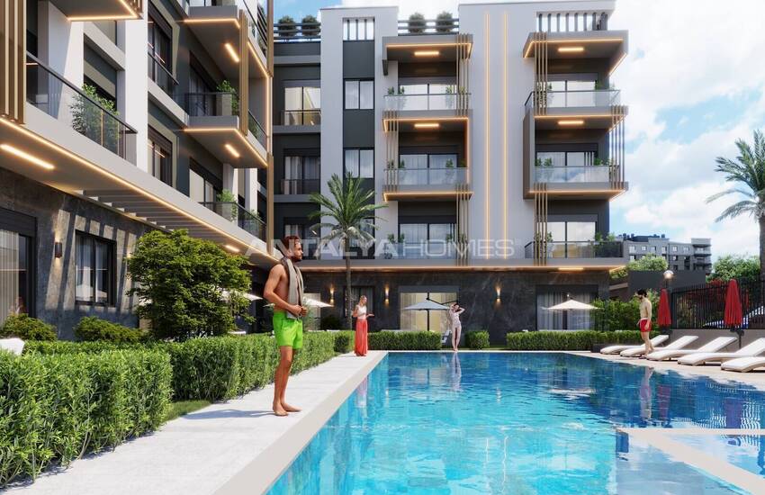 2-bedroom Flat in a Community with Pool in Antalya Altıntaş 7
