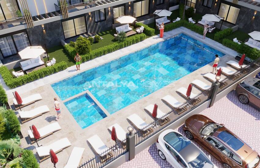 2-bedroom Flat in a Community with Pool in Antalya Altıntaş 8