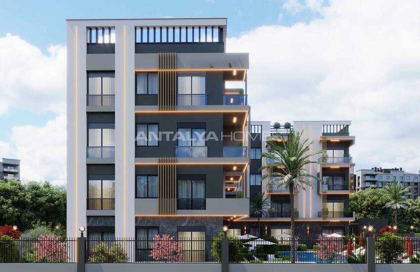 2-bedroom Flat in a Community with Pool in Antalya Altıntaş 1