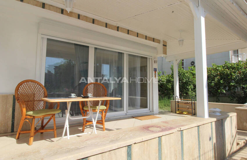 Möblerad Parhusvilla Med Privat Trädgård I Belek Antalya 7