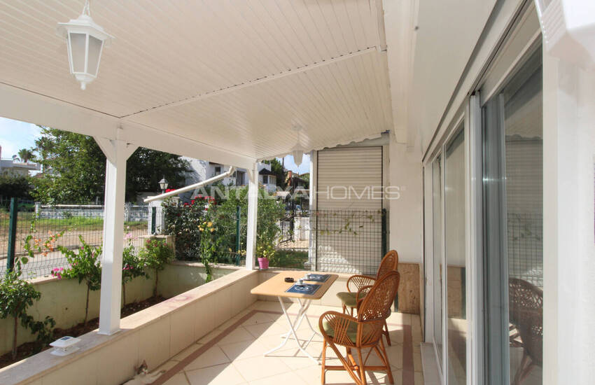 Möblerad Parhusvilla Med Privat Trädgård I Belek Antalya 8