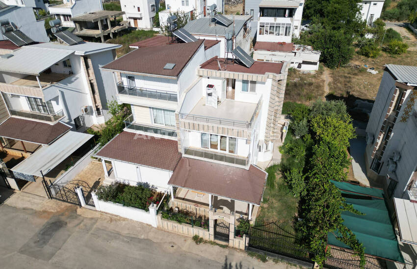 Furnished Semi-detached Villa with Private Garden in Belek Antalya