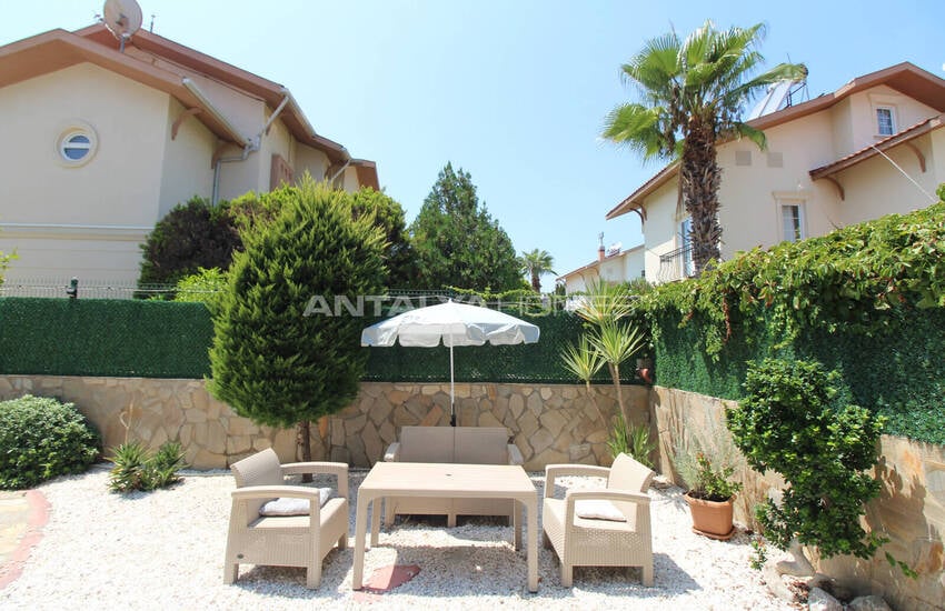 Triplex House with Garden in a Complex in Belek Antalya 13
