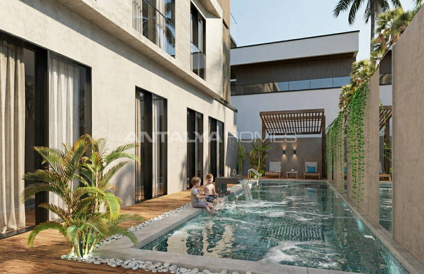 Apartments for Sale in a Project 400 M From the Sea in Lara Antalya 1