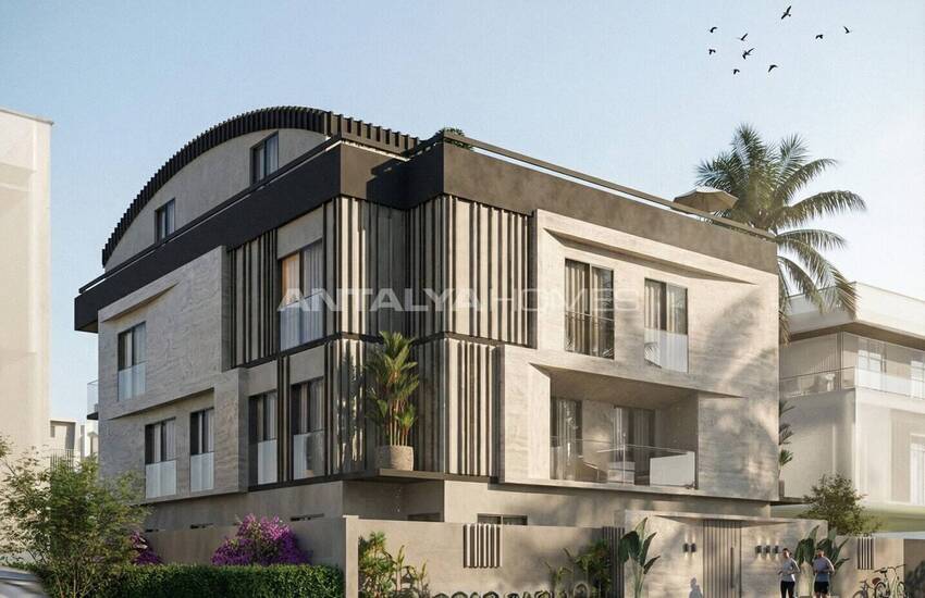 شقق في مشروع على بعد 400 متر من البحر في لارا أنطاليا 5