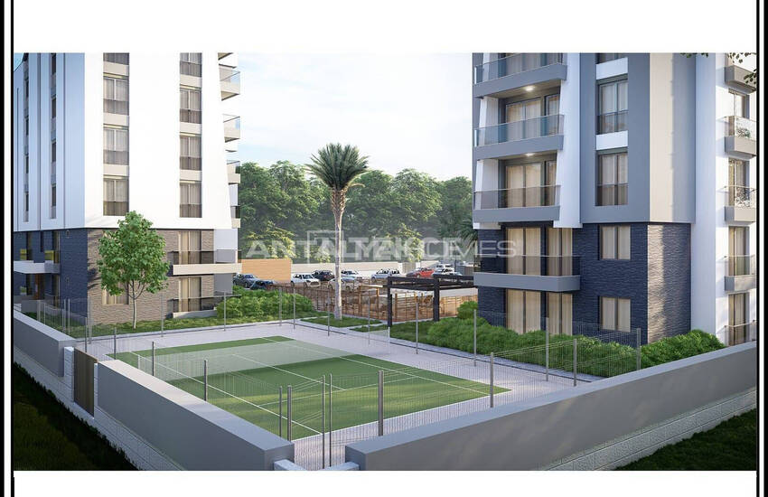 شقة بغرفة نوم واحدة للبيع في ألتينتاش مع مسبح 5