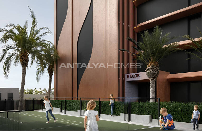 Antalya Altıntaş'ta Zengin Olanaklı Sitede Şık Daireler 11