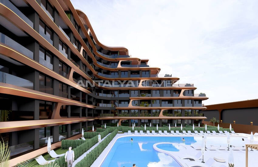 Antalya Altıntaş'ta Zengin Olanaklı Sitede Şık Daireler 9