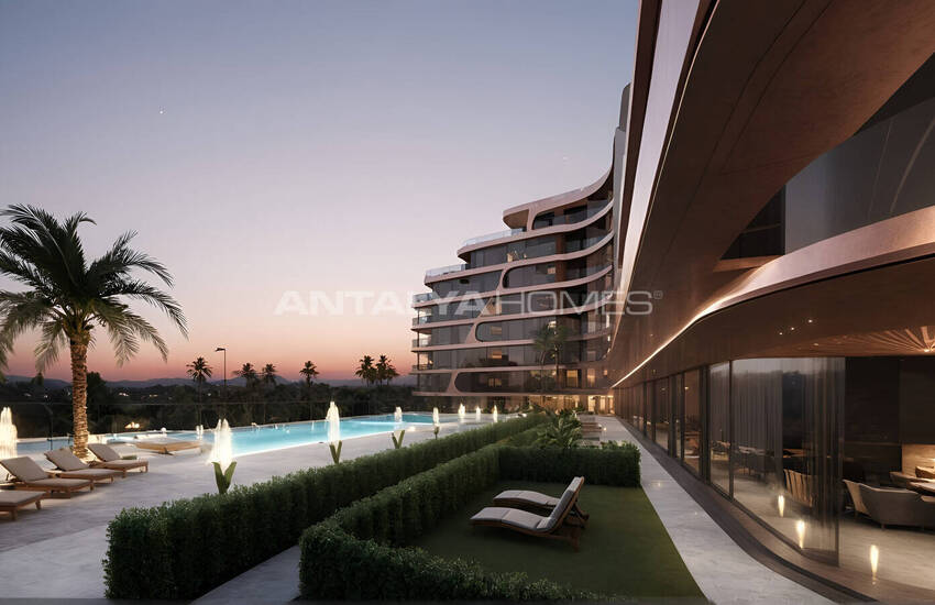 Antalya Altıntaş'ta Zengin Olanaklı Sitede Şık Daireler 12