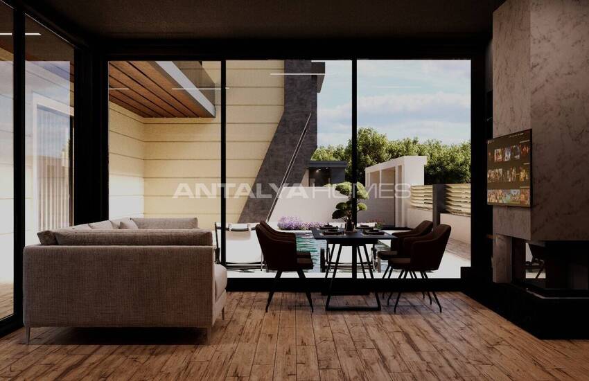 خانههای دارای استخر در نزدیکی زمینهای گلف در آنتالیا، بلک 6