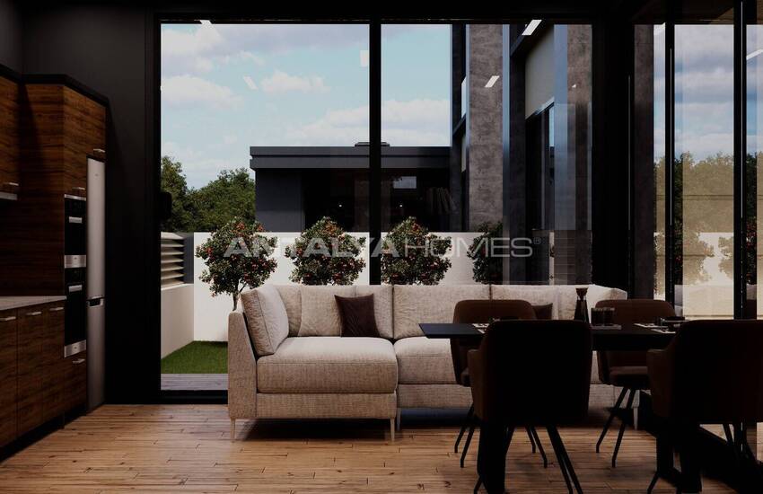 خانههای دارای استخر در نزدیکی زمینهای گلف در آنتالیا، بلک 5