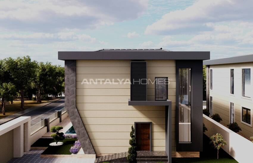 خانههای دارای استخر در نزدیکی زمینهای گلف در آنتالیا، بلک 4