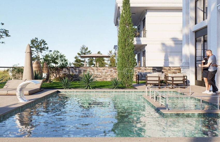 Freistehende Villen Mit Pool Und Meerblick In Alanya, Antalya 5