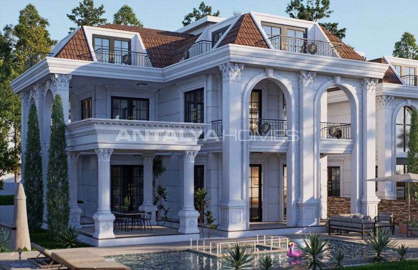 Freistehende Villen Mit Pool Und Meerblick In Alanya, Antalya 6