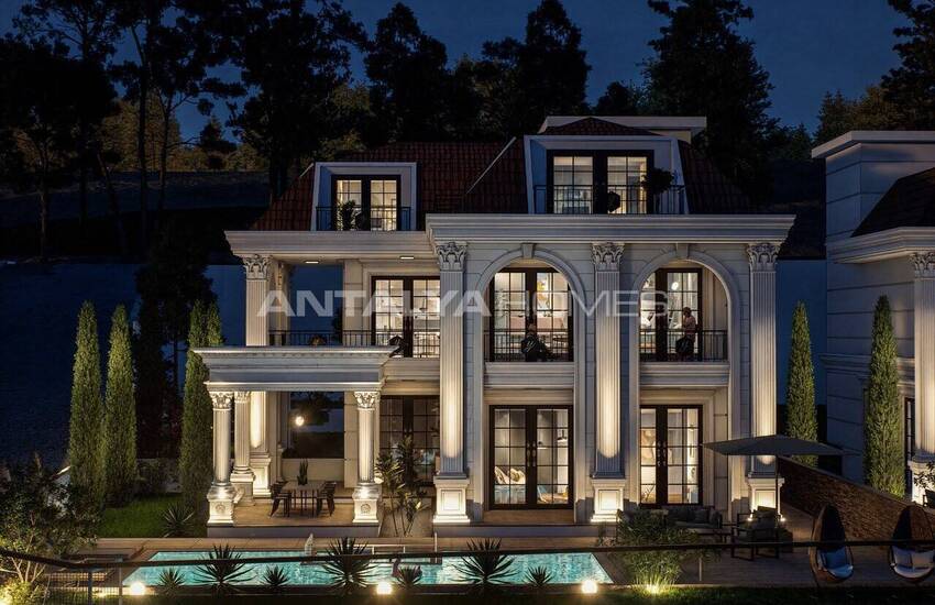 Freistehende Villen Mit Pool Und Meerblick In Alanya, Antalya 9
