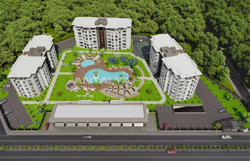 Appartements Dans Un Complexe Avec Piscine Et Parking À Antalya 7