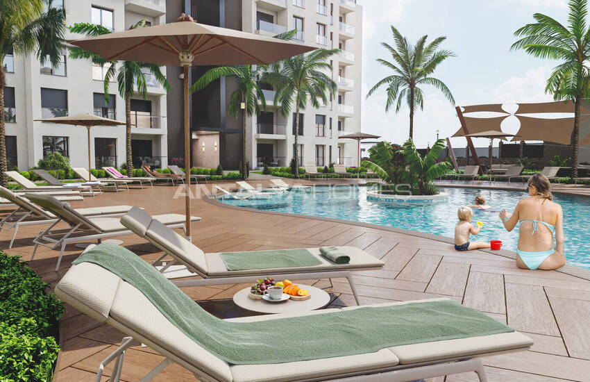 Appartements Dans Un Complexe Avec Piscine Et Parking À Antalya 4